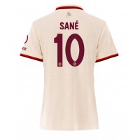 Camiseta Bayern Munich Leroy Sane #10 Tercera Equipación para mujer 2024-25 manga corta